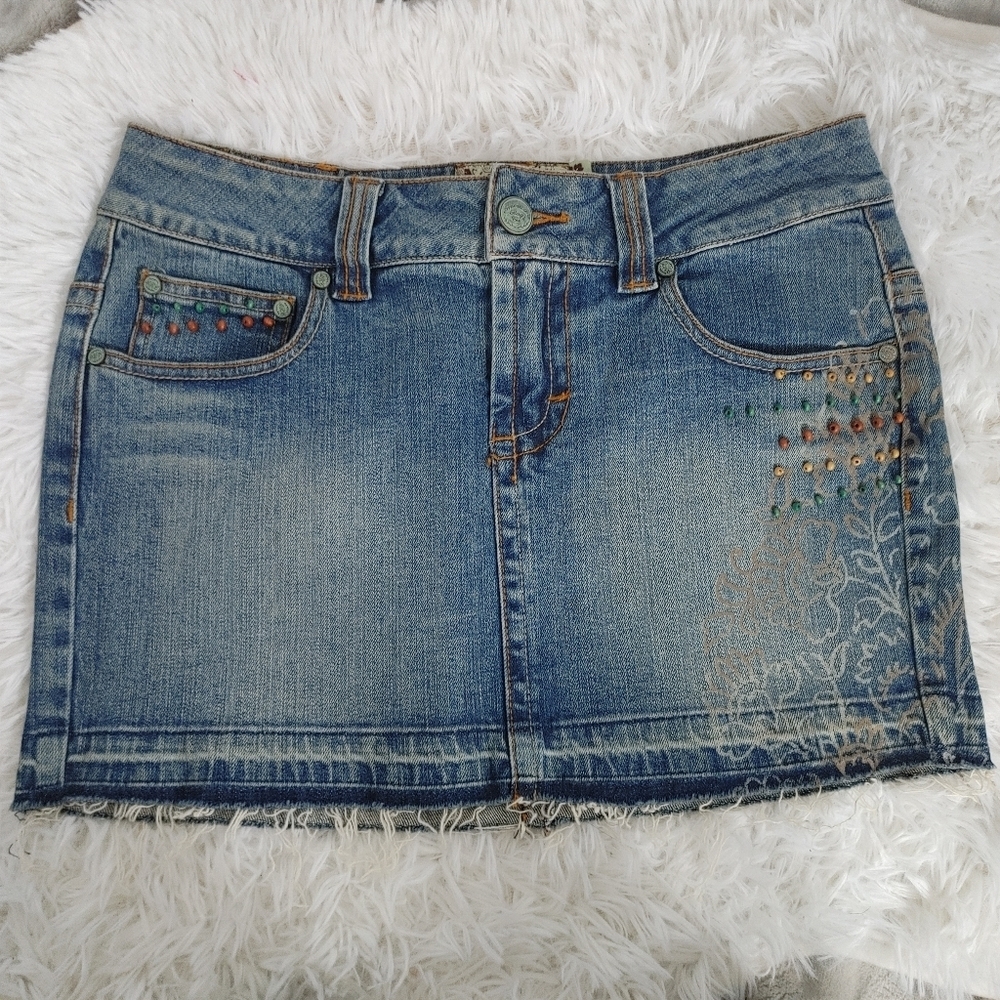 American Rag Jean Denim Mini Skirt